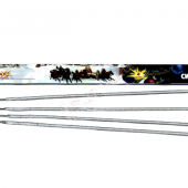 Свеча бенгальская 65 см (4шт) Новогодние желтые СБ4650 - Бенгальские огни 650 мм - 65 см бенгальские свечи в Саранске